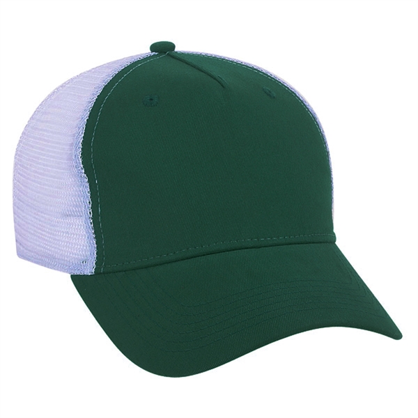 Five panel structured baseball cap with two sewn eyelets.... from ASI 80129 Quake City Caps