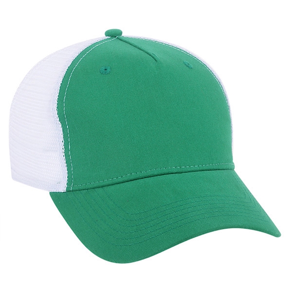 Five panel structured baseball cap with two sewn eyelets.... from ASI 80129 Quake City Caps