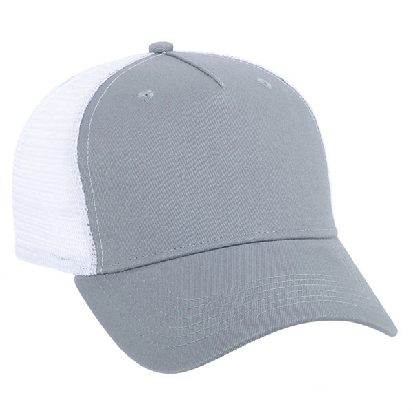 Five panel structured baseball cap with two sewn eyelets.... from ASI 80129 Quake City Caps