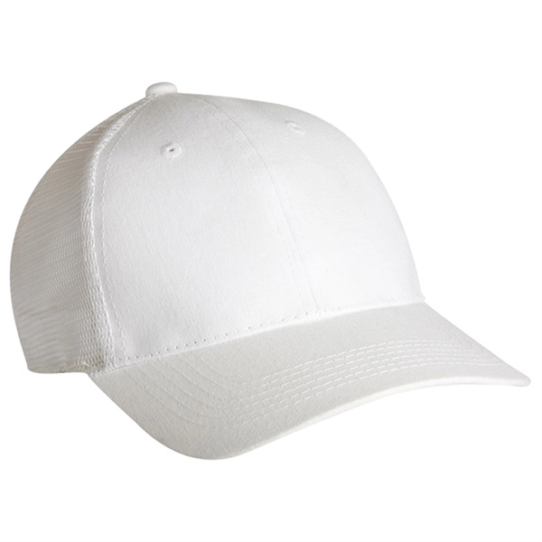 Structured, low profile, light weight solid color brushed cotton baseball cap.... from ASI 80129 Quake City Caps
