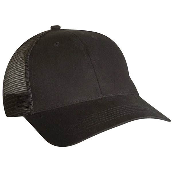 Structured, low profile, light weight solid color brushed cotton baseball cap.... from ASI 80129 Quake City Caps