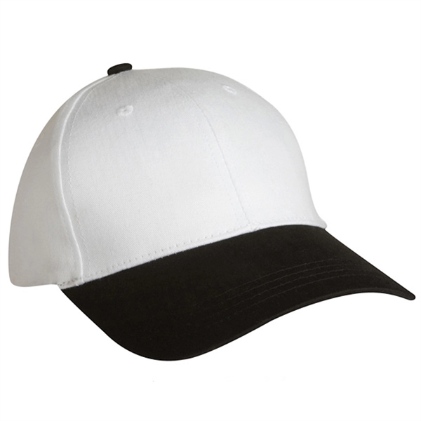 Low profile, 100% cotton, 6-panel baseball cap, fabric strap closure.... from ASI 80129 Quake City Caps