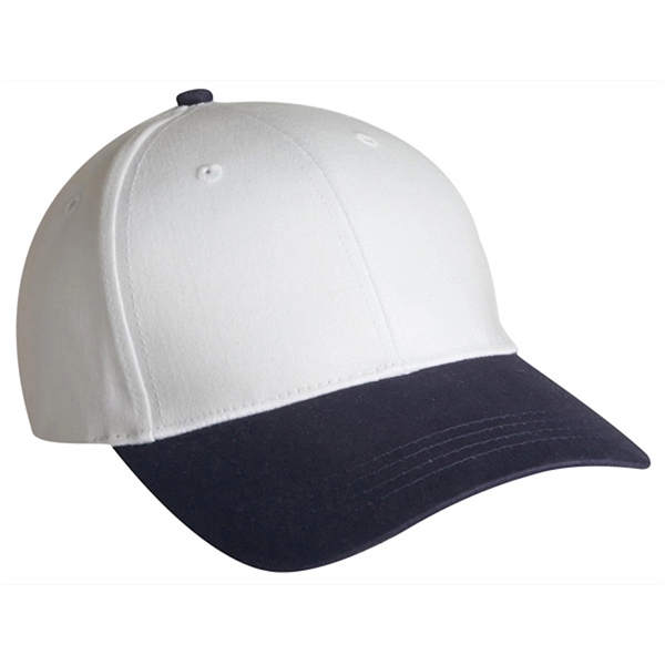 Low profile, 100% cotton, 6-panel baseball cap, fabric strap closure.... from ASI 80129 Quake City Caps