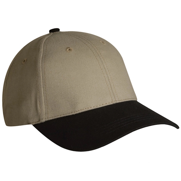 Low profile, 100% cotton, 6-panel baseball cap, fabric strap closure.... from ASI 80129 Quake City Caps