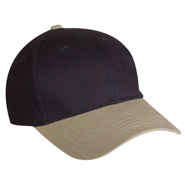 Low profile, 100% cotton, 6-panel baseball cap, fabric strap closure.... from ASI 80129 Quake City Caps