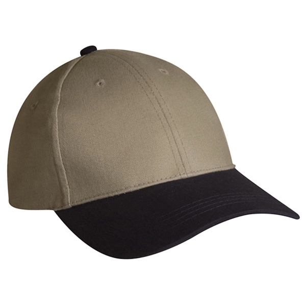 Low profile, 100% cotton, 6-panel baseball cap, fabric strap closure.... from ASI 80129 Quake City Caps