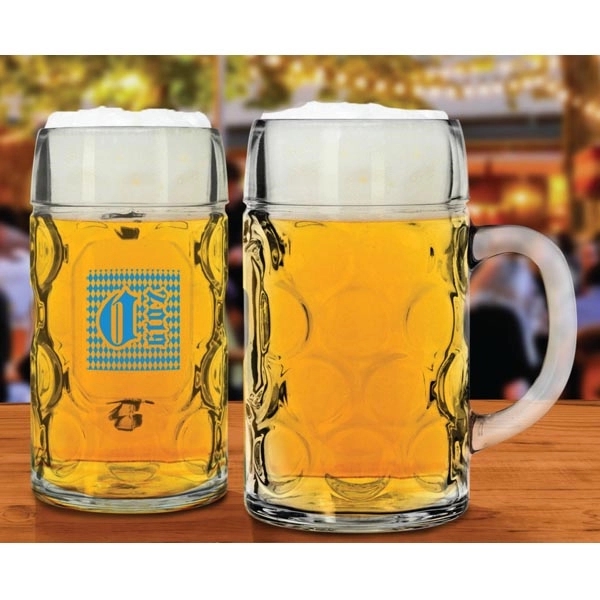 Oktoberfest Mugs. Available in two different sizes 42 oz. and 22... from ASI 36705 Archer's Decorative Glass Corp