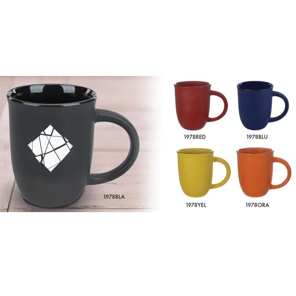 Kettle 14 oz. Satin out Glossy in.... from ASI 36705 Archer's Decorative Glass Corp