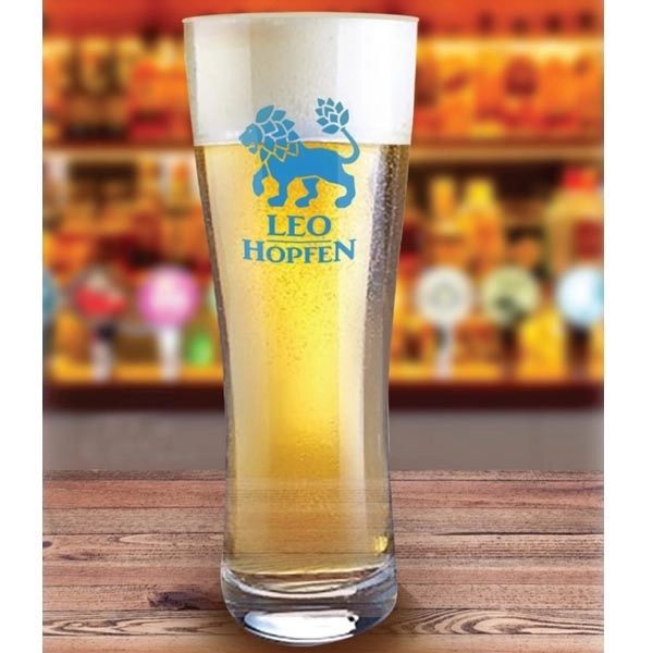 Oslo Pilsner Glass. Oslo Pilsner Glass. Available in two different sizes... from ASI 36705 Archer's Decorative Glass Corp