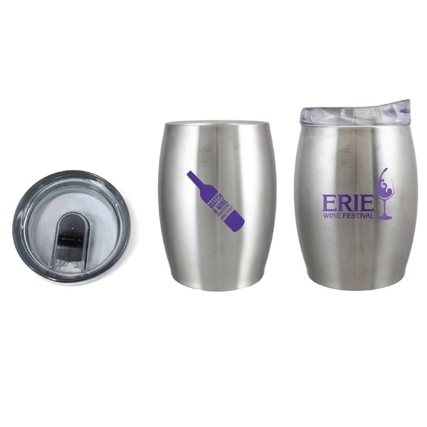 16 oz. Vacuum insulated wine glass.... from ASI 36705 Archer's Decorative Glass Corp / Decorative Glass