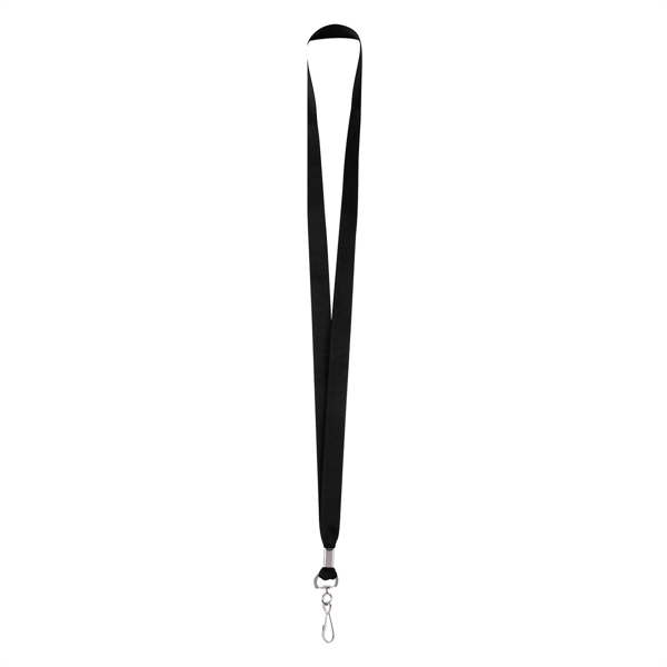36" lanyard made of polyester with metal crimp and J-hook attachment.... from ASI 61125 Hit Promotional Products / Hit®