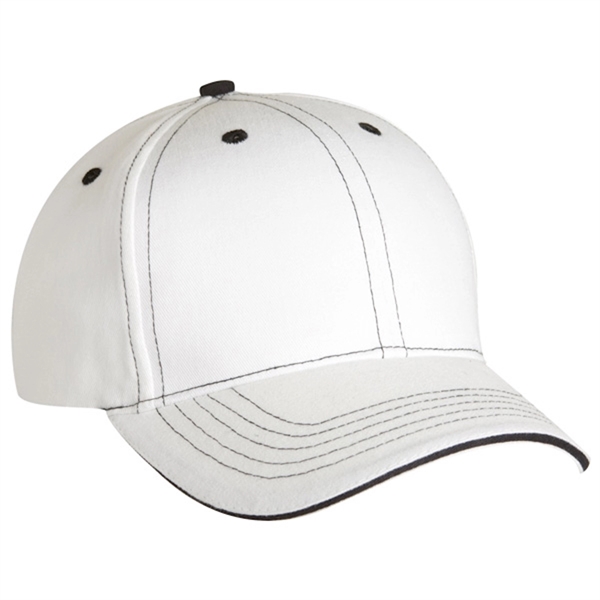 Low profile, structured, 100% cotton, 6-panel cap.... from ASI 80129 Quake City Caps