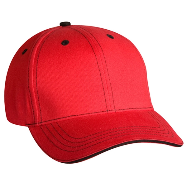 Low profile, structured, 100% cotton, 6-panel cap.... from ASI 80129 Quake City Caps