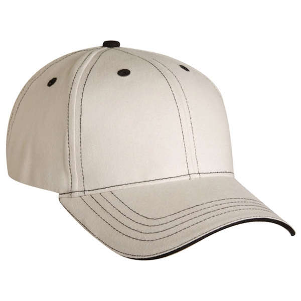 Low profile, structured, 100% cotton, 6-panel cap.... from ASI 80129 Quake City Caps