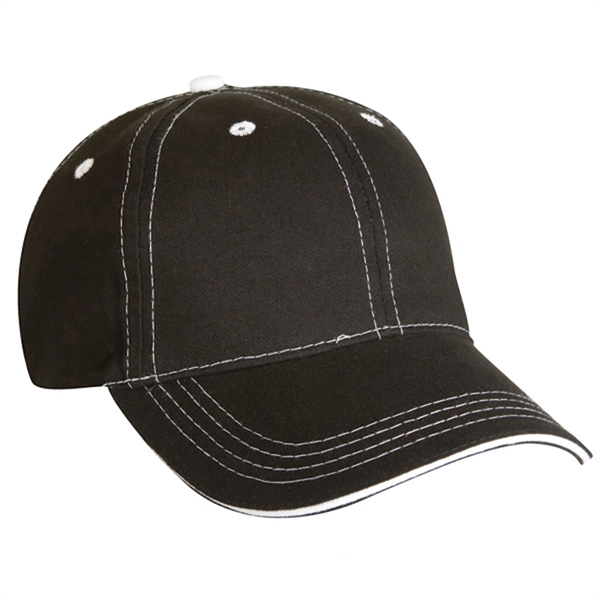 Low profile, structured, 100% cotton, 6-panel cap.... from ASI 80129 Quake City Caps