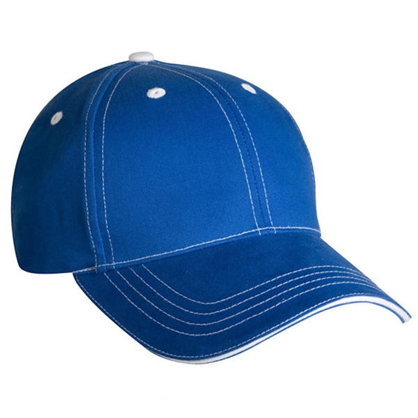 Low profile, structured, 100% cotton, 6-panel cap.... from ASI 80129 Quake City Caps