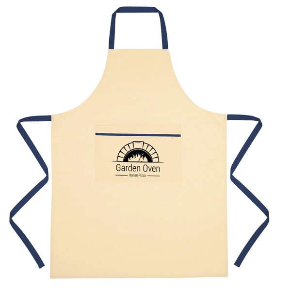 Cotton Cooking Apron Made Of 100% Cotton with One Large Front... from ASI 61125 Hit Promotional Products / Hit®