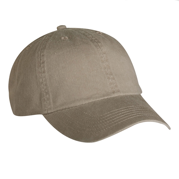 6-panel fashion cap made from pigment dyed 100% cotton twill.... from ASI 80129 Quake City Caps