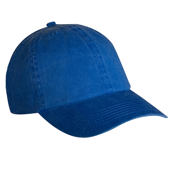 6-panel fashion cap made from pigment dyed 100% cotton twill.... from ASI 80129 Quake City Caps