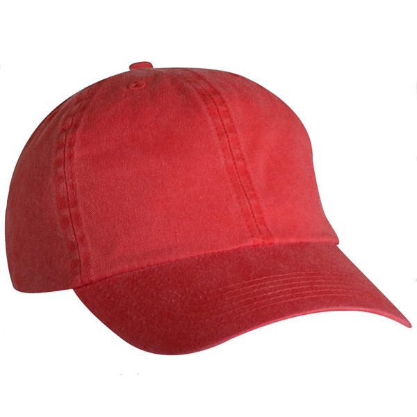 6-panel fashion cap made from pigment dyed 100% cotton twill.... from ASI 80129 Quake City Caps