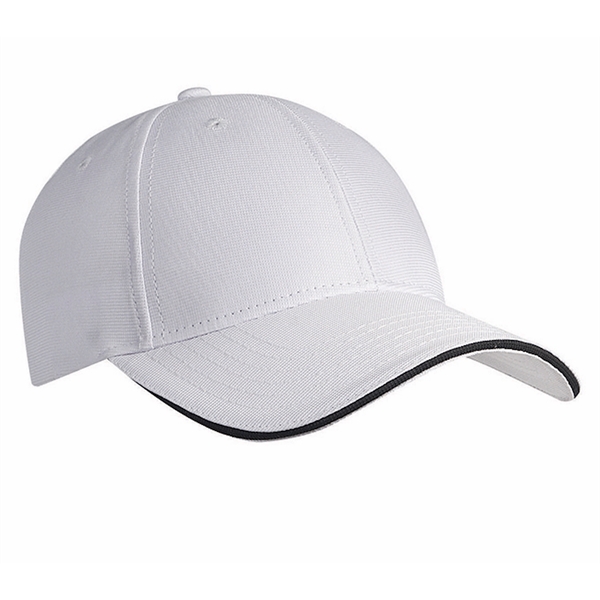 Micro Check Cap with Contrast Sandwich Visor.... from ASI 80129 Quake City Caps