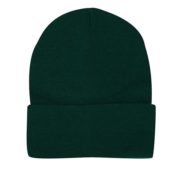 Regular gauge 12" knit 100% acrylic cap with fold up.... from ASI 80129 Quake City Caps