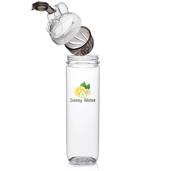 27 oz. infuser water bottle with screw-on, spill resistant flip top... from ASI 39552 BEL Promo