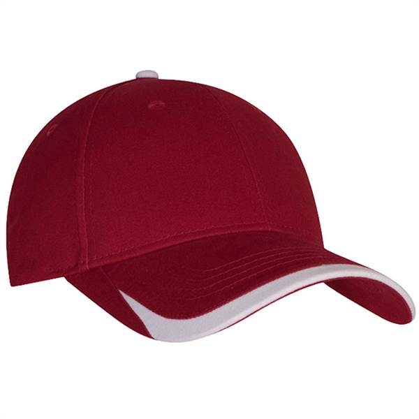 Brushed cotton twill low profile, structured cap.... from ASI 80129 Quake City Caps