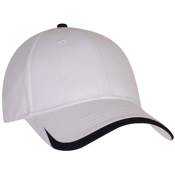 Brushed cotton twill low profile, structured cap.... from ASI 80129 Quake City Caps