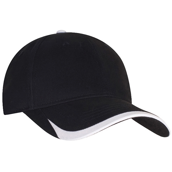 Brushed cotton twill low profile, structured cap.... from ASI 80129 Quake City Caps