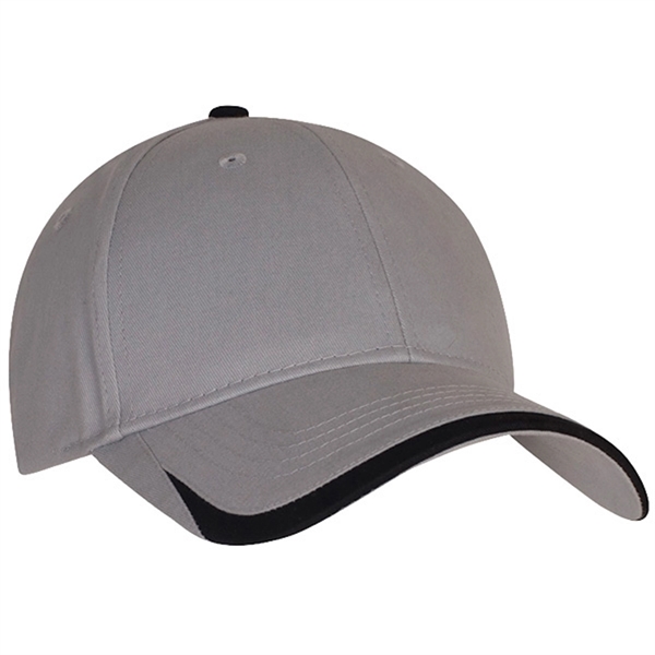 Brushed cotton twill low profile, structured cap.... from ASI 80129 Quake City Caps