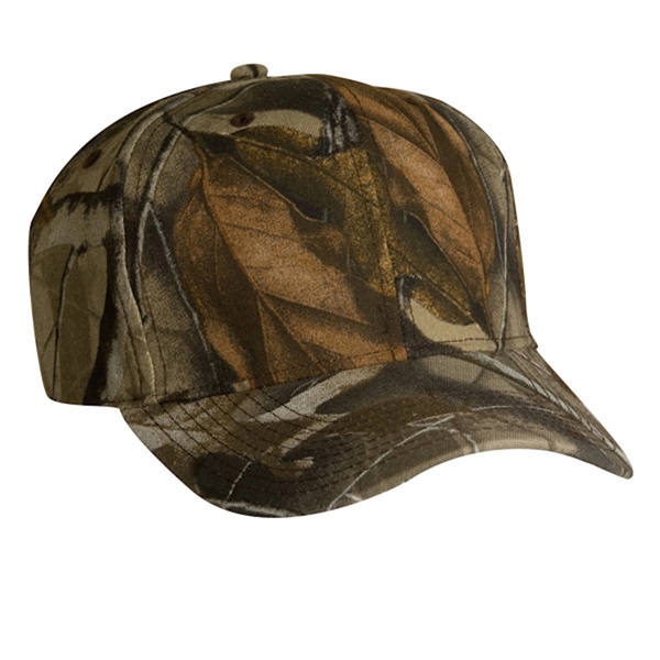 High profile, camouflage, structured, 6-panel baseball cap.... from ASI 80129 Quake City Caps
