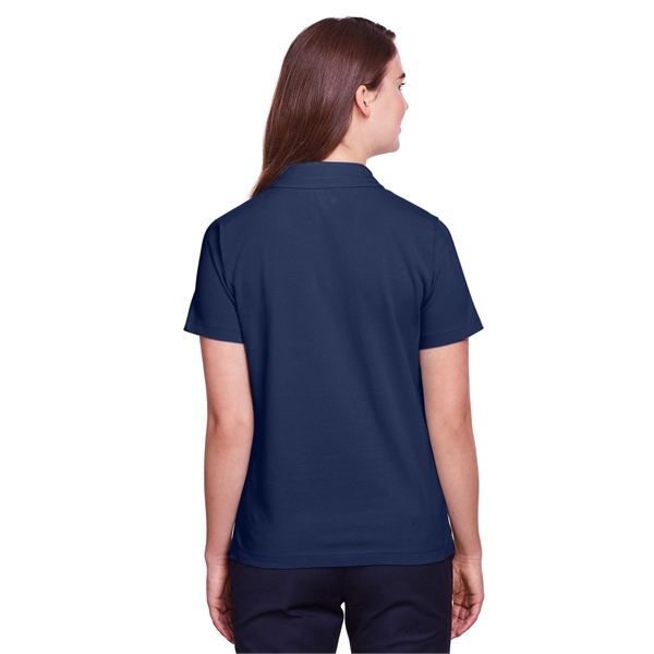Ladies' polo made of cotton and spandex jersey with moisture-wicking and... from ASI 34063 alphabroder