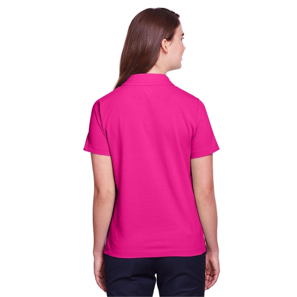 Ladies' polo made of cotton and spandex jersey with moisture-wicking and... from ASI 34063 alphabroder
