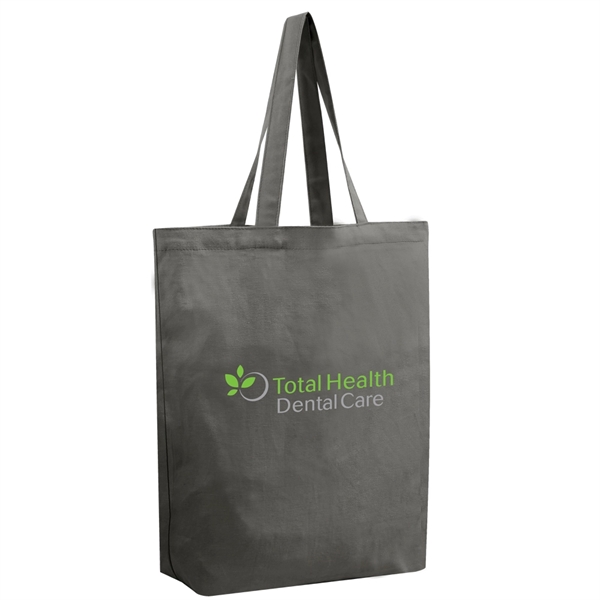 This simple tote is made of 100% eco-friendly 10 oz cotton.... from ASI 79384 Preferred Nation Inc