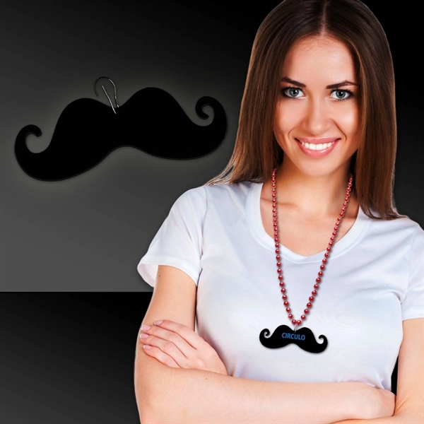 2 1/2" Mardi Gras plastic medallion that can be attached to... from ASI 42016 Brighter Promotions Inc