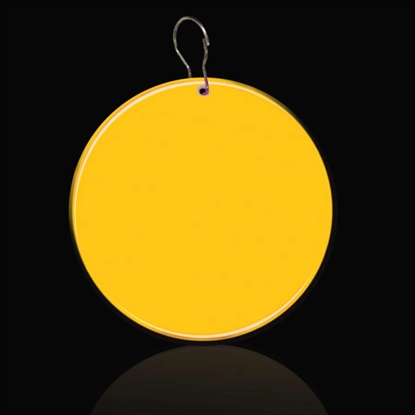 2 1/2" Mardi Gras plastic medallion that can be attached to... from ASI 42016 Brighter Promotions Inc