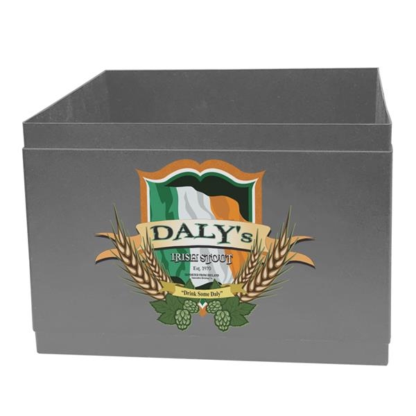 5.5" x 5.5" x 4.3" silver stainless steel napkin holder.... from ASI 62677 iline PROMO (The Innovative Line) / iline PROMO (The Innovative Line)