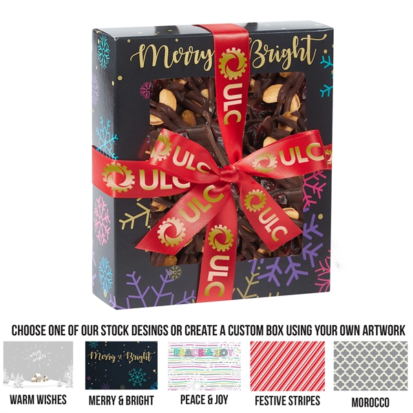 Chocolate Bark Gift Box. 9.7 oz.... from ASI 71685 Midnite Snax®
