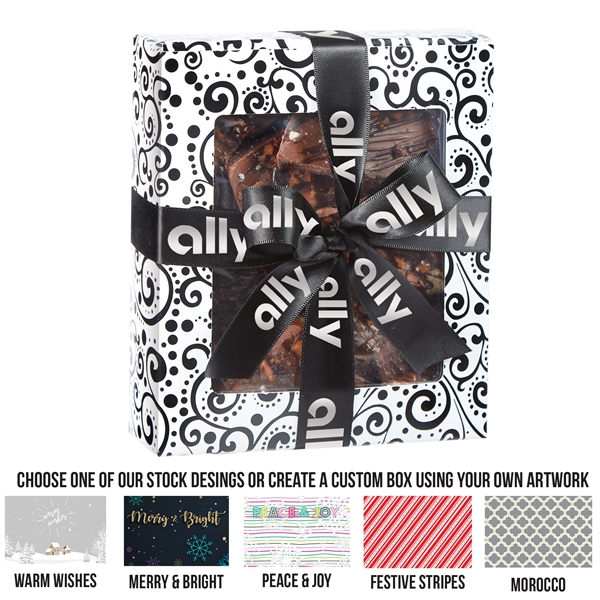 Chocolate Bark Gift Box. 9.7 oz.... from ASI 71685 Midnite Snax®