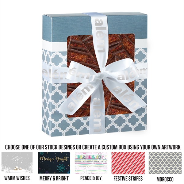 Chocolate Bark Gift Box. 9.7 oz.... from ASI 71685 Midnite Snax®