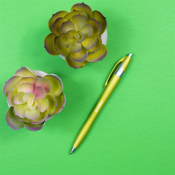 A soft touch Javalina ballpoint pen featuring metallic colors... from ASI 61966 HPG / Hub Pen