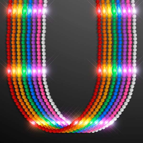 Still-Light Beads No-Flash Necklaces; Blank Pricing... from ASI 34194 ALightPromos
