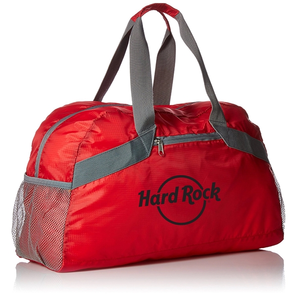 Foldable Duffel Bag, 190T Polyester, 19"x12"x6"... from ASI 36988 Artek USA Inc