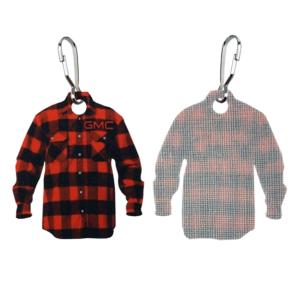 USA Made 1 side 4CP dye sub printed zipper pull with... from ASI 90160 Suntex Industries