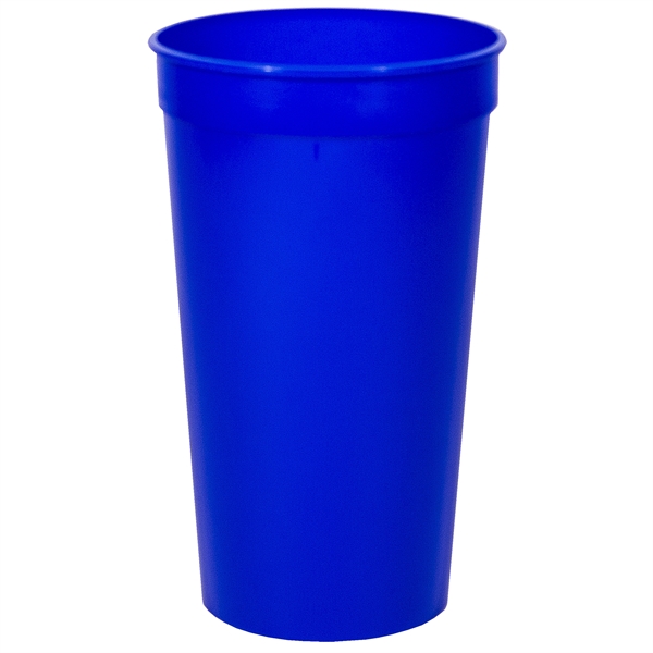 Smooth colored 32 oz stadium cup.... from ASI 88200 TK Sorg's - A Div of Arch Promo Group, LLC / PETITE