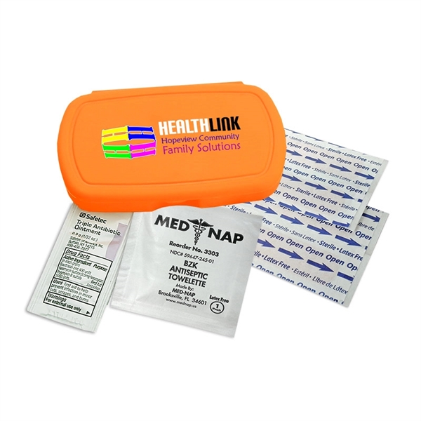 First aid kit. Oval shape, pocket size, elegant details.... from ASI 55990 Garyline