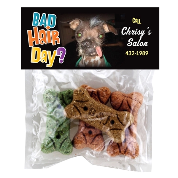 Doggie bag filled with delicious treats for man's best friend.... from ASI 61125 Hit Promotional Products