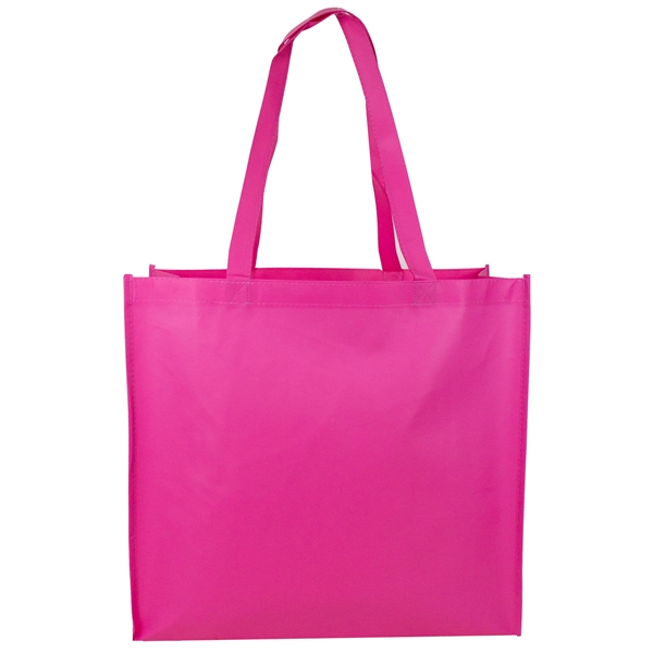 17.5" x 16" x 6.5" shopper tote made of matte laminated... from ASI 37980 Bagworld