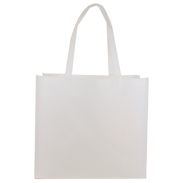17.5" x 16" x 6.5" shopper tote made of matte laminated... from ASI 37980 Bagworld